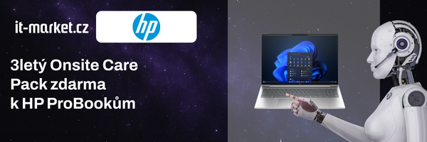 3letý Onsite Care Pack zdarma k HP ProBookům