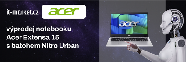 Acer Extensa 15 s batohem za 189 Kč
