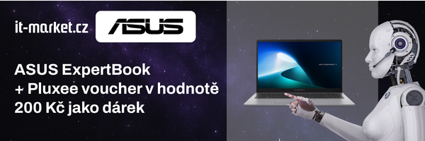 ASUS ExpertBook s voucherem 200 Kč